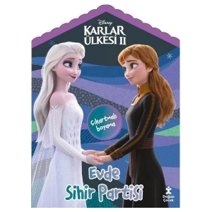 Disney Karlar Ülkesi 2 Evde Sihir Partisi Çıkartmalı Boyama Kitabı