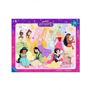 Disney Prensesleri Çerçeveli Puzzle - 40 Parça