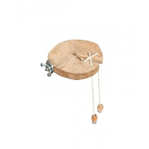 Doğal Ağaç Kuş Tüneği - Çap 13-16 cm, Kalınlık 15 mm