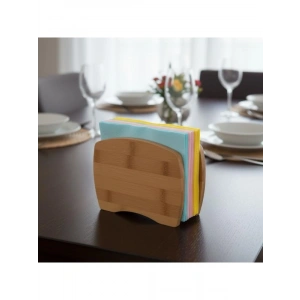 Doğal Ahşap Bambu Peçetelik - Modern Tasarım