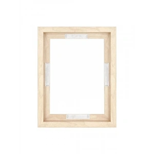 Doğal Ahşap Yüzen Kanvas Çerçeve, 22x30 cm