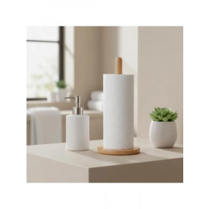 Doğal Bambu Ahşap Dikey Kağıt Havluluk