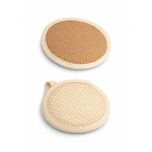 Doğal Bambu Liflerden Üretilen 2li Banyo Lifi Seti - Hassas Ciltler İçin