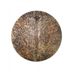 Doğal Deri Djembe 14 - Kahverengi Desenli