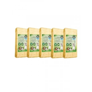 Doğal Elma Aromalı Kemirgen Talaşı, 15 Lt, 5li Paket