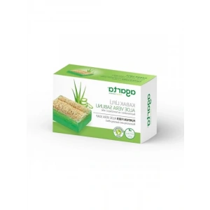 Doğal Kabak Lifli El Yapımı Aloe Vera Sabunu 125g