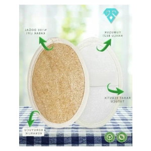 Doğal Lif Kabak Peeling Temizleyici 1 Adet