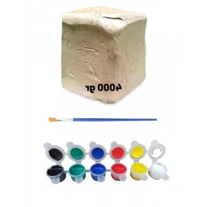 Doğal Oyun Hamuru Seti, 4000 gr Kil Çamuru Başlangıç Paketi