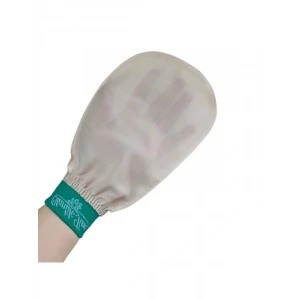 Doğal Viskos İplikten Üretilen Peeling Kesesi - Bej Renk