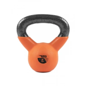 Döküm Kaplı Kettlebell - Rahat Tasarım, 3 kg