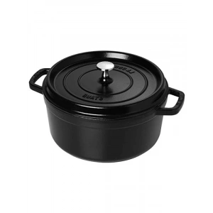 Döküm Tencere, Siyah, 24 cm