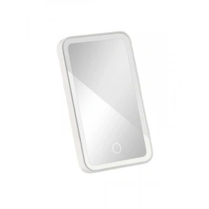 Dokunmatik LED Işıklı Şarjlı Araç Güneşlik Makyaj Aynası, 3 Mod