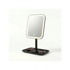 Dokunmatik Sensörlü LED Işıklı Makyaj Aynası - USB Bağlantılı