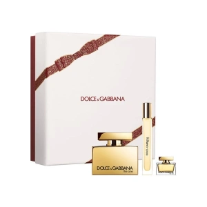 Dolce Gabbana The One Gold Intense Edp 75 ml + Edp 10 ml + Edp 5 ml