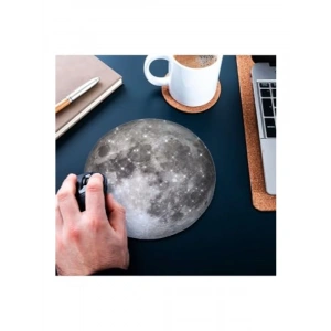 Dolunay Tasarımlı Özel Mousepad - 20 x 20 cm