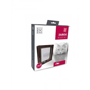 DORAS KEDİ KAPISI 4 YOLLU BROWN 197MMX190MM