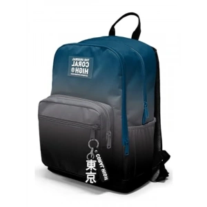 Dört Bölmeli Ortaokul Çantası - Nefti Gri