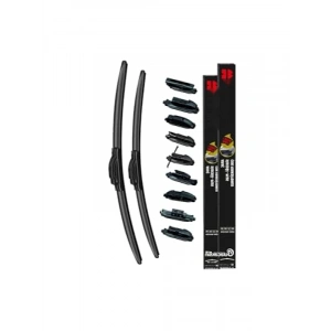 Dört Mevsim Silecek Takımı - Toyota Corolla için 2li Set (650/350 mm)