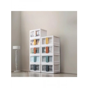 Dörtlü Üst Üste İstiflenebilir Katlanabilir Dolap