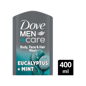 Dove Men +Care Duş Jeli Body, Face&hair Eucalyptus +Mint 400 ml