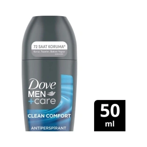 Dove Men +Care Erkek Roll On Deodorant Clean Comfort 50 ml