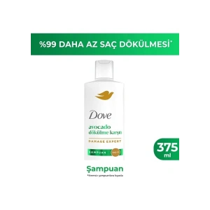 Dove Şampuan Avocado Dökülme Karşıtı 375 ml