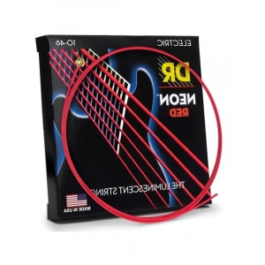 DR String NRE-10 Neon Kırmızı Tel E-Gitar NRE10 için