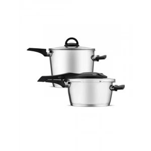 Düdüklü Tencere Seti - 4 ve 6 lt Paslanmaz Çelik