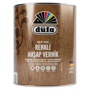 Düfa ART-TEX Renkli Ahşap Verniği 8621 Açık Meşe 0.75 l