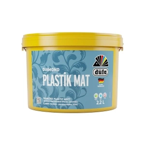 Düfa Diamond Plastik İç Cephe Duvar Boyası Mat Beyaz 2.2 l