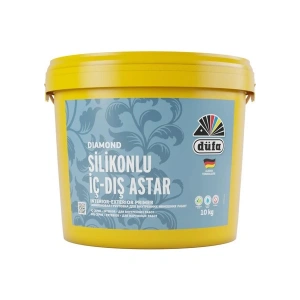Düfa Diamond Silikonlu İç Cephe ve Dış Cephe Astar Beyaz 10 kg Yüksek Kapatıcılık ve Kolay Uygulama