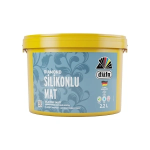 Düfa Diamond Silikonlu Mat İç Cephe Duvar Boyası Beyaz 2.2 l