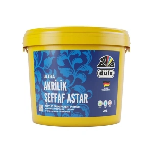 Düfa İç Cephe Akrilik Şeffaf Astar 20 l Bidon