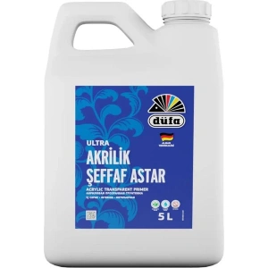 Düfa İç Cephe Akrilik Şeffaf Astar 5 l Bidon