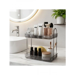 Duman Gri Renkli Banyo Düzenleyici Organizer Raf