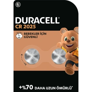 DURACELL 2025 (2’li Paket) Lityum Düğme Piller 3V