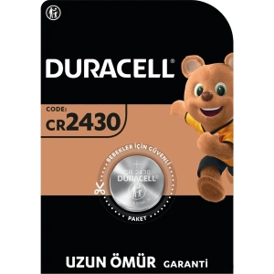 DURACELL 2430 (1’li Paket) Lityum Düğme Piller 3V