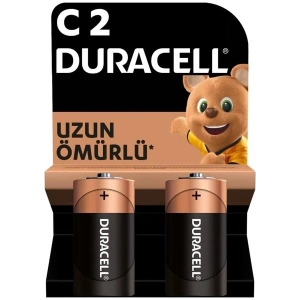 Duracell Alkalin C Pil, 1,5V, LR14/MN1400 2’li paket