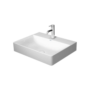 Duravit Durasquare Duraceram Batarya Banklı Çanak Lavabo 60 x 47 cm