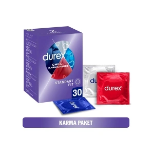 Durex Chill 30lı Karma Paket Prezervatif