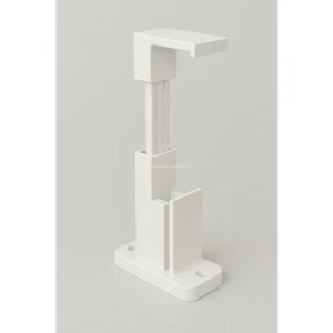 Duvara Uyumlu Ayarlanabilir Perde Rayı Montaj Aparatı - 2 ve 3 Raylı Kullanım