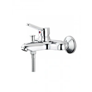 Duvardan Montajlı Krom Banyo Bataryası – Seramik Kartuşlu
