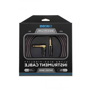 Düz Açılı 6,3 mm Jaklı Enstrüman Kablosu 3 m Uzunluğunda