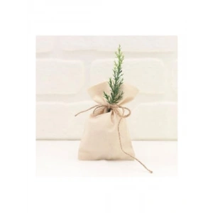 Düz Krem Ham Bez Kese - 10x15 cm, 10 Adet