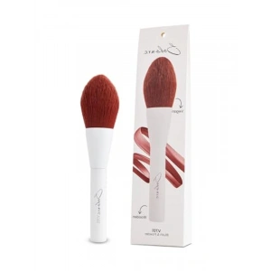 Düz Pudra-Allık Makyaj Fırçası, V701 - Pratik Kullanım