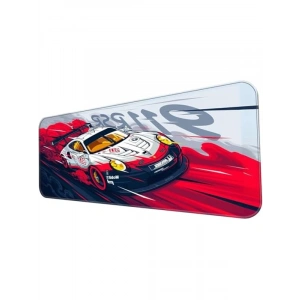 Düz Siyah Kauçuk Kaymaz Mouse Pad, 90x40 cm Ebatında