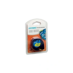 Dymo S0721620 Sarı LetraTag Plastik Şerit (12mm x 4mt)