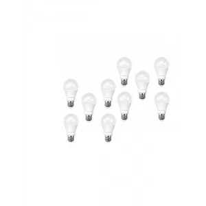 E27 Duy Led Ampul - 8.5W, 6500K, 10lu Paket