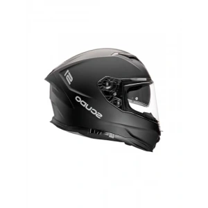 ECE 22.06 Sertifikalı Full Face Motosiklet Kaskı - Mat Siyah, XL