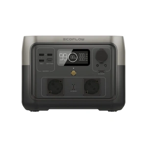 EcoFlow - RIVER 2 Max Taşınabilir Güç Kaynağı - 512Wh Kapasite, 2X500W (X-Boost 1000W) Çıkış